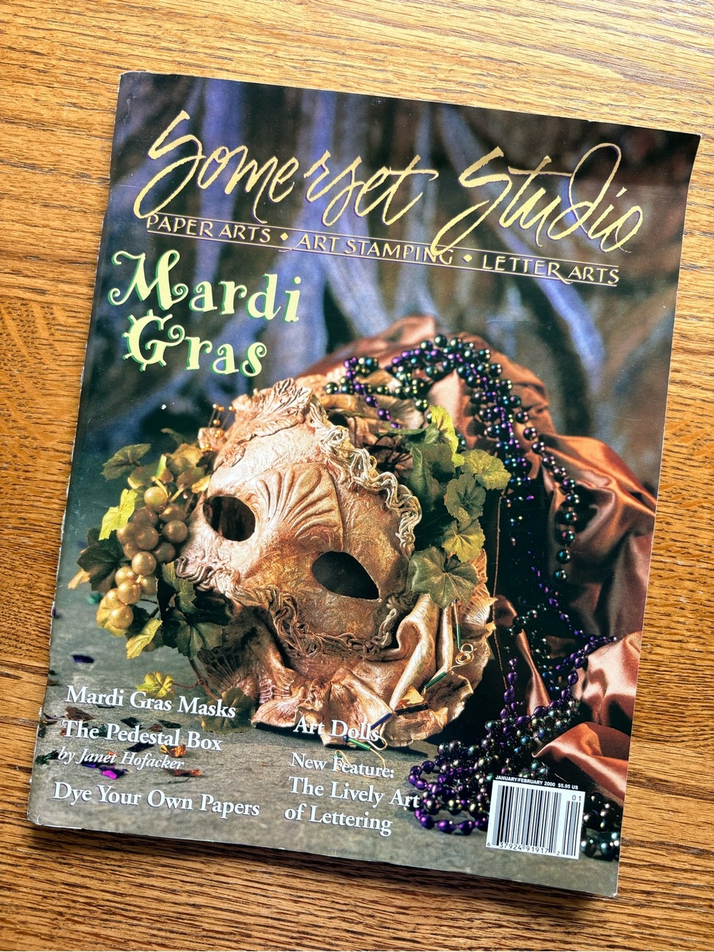 Somerset Studio magazine January/February 2000 issue- Mardi Gras